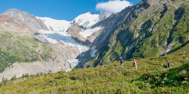 Hiking in Bionnassay