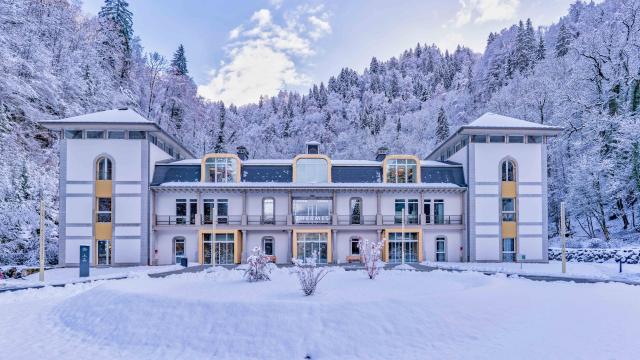 Le terme di Saint-Gervais Mont-Blanc in inverno