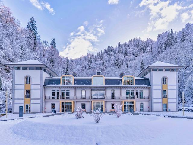 Le terme di Saint-Gervais Mont-Blanc in inverno