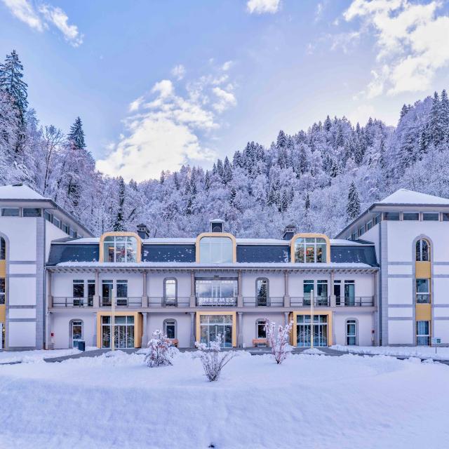 Le terme di Saint-Gervais Mont-Blanc in inverno