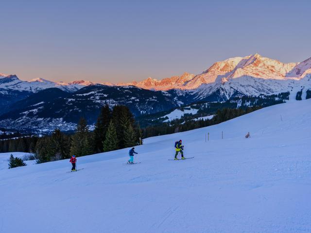 Ski de randonnée nocturne