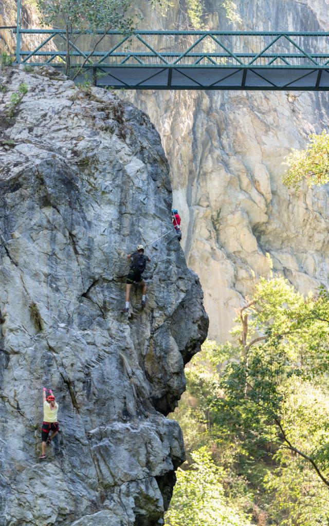 Via ferrata of Saint-Gervais Mont-Blanc