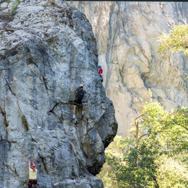 Via ferrata of Saint-Gervais Mont-Blanc