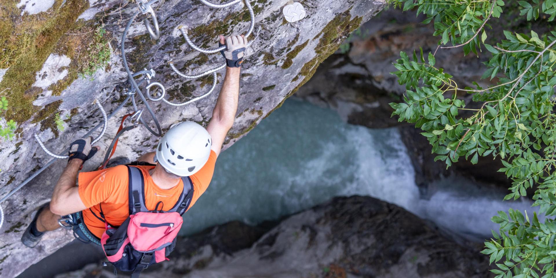 Via ferrata of Saint-Gervais Mont-Blanc