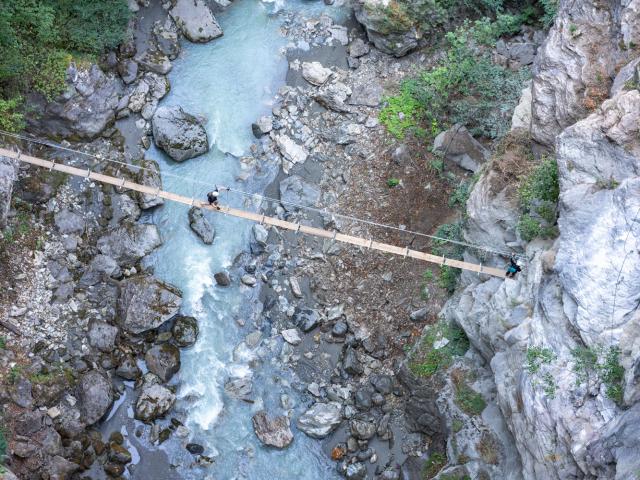 Via ferrata of Saint-Gervais Mont-Blanc