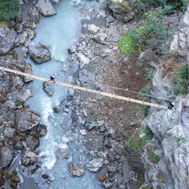 Via ferrata of Saint-Gervais Mont-Blanc