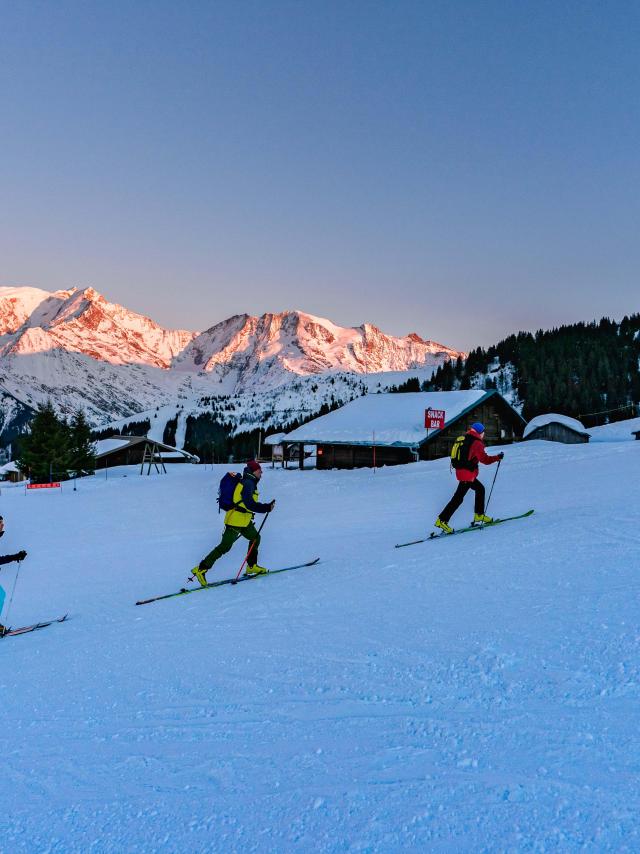 Ski de randonnée nocturne