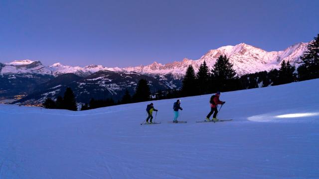 Ski de randonnée nocturne