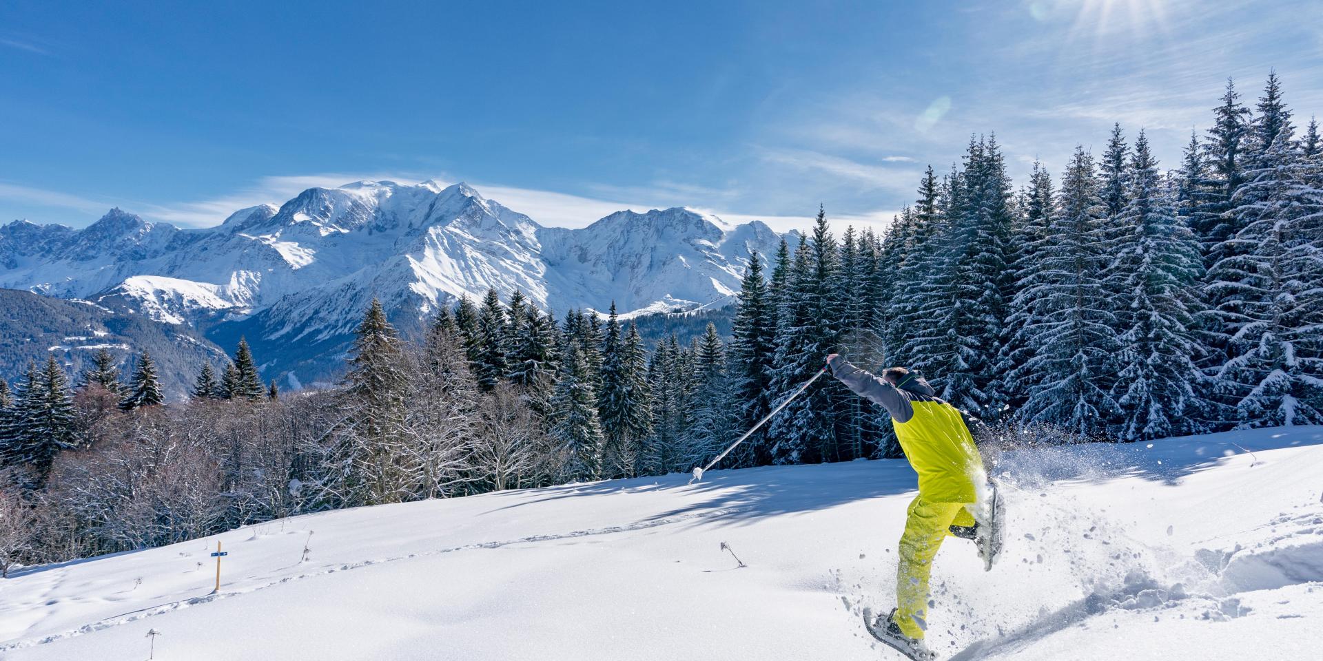 Snowshoeing in Saint-Gervais Mont-Blanc