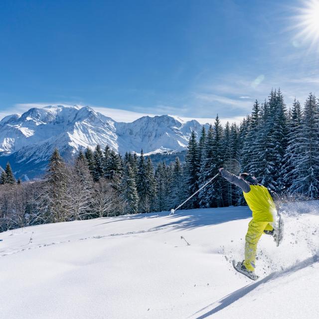 Snowshoeing in Saint-Gervais Mont-Blanc