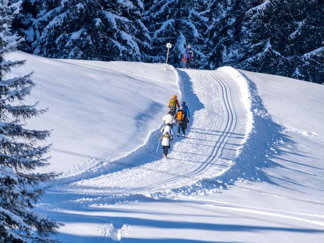 Raquettes à neige à Saint-Gervais Mont-Blanc