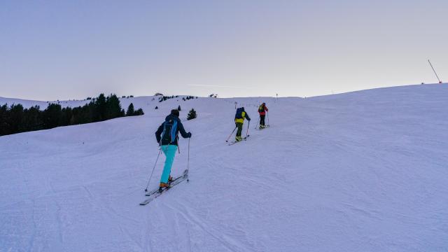 Ski de randonnée nocturne