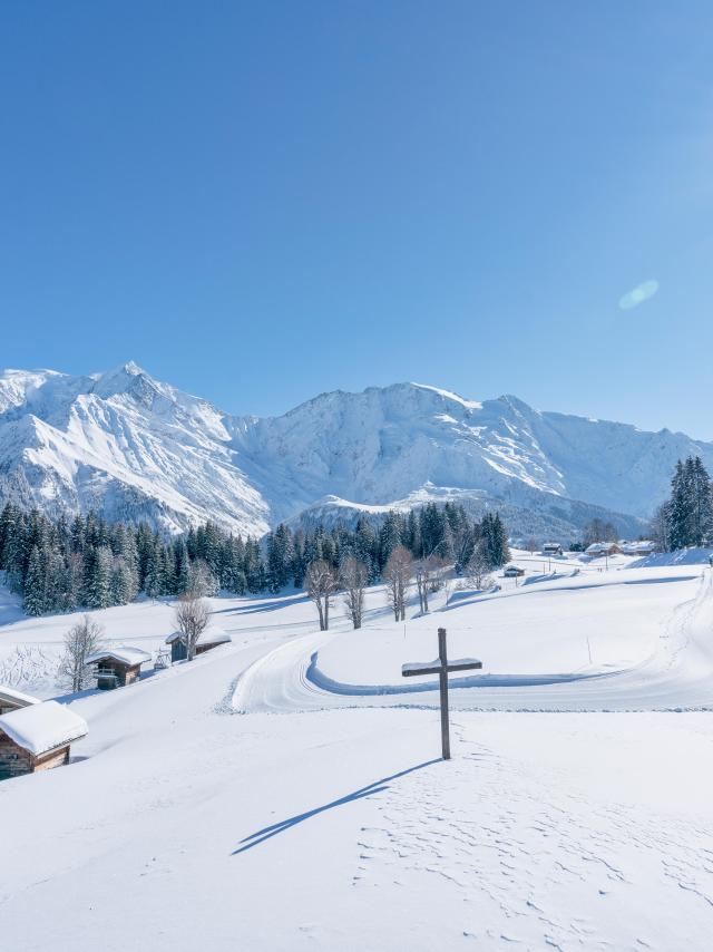 Ski de fond au plateau de la croix