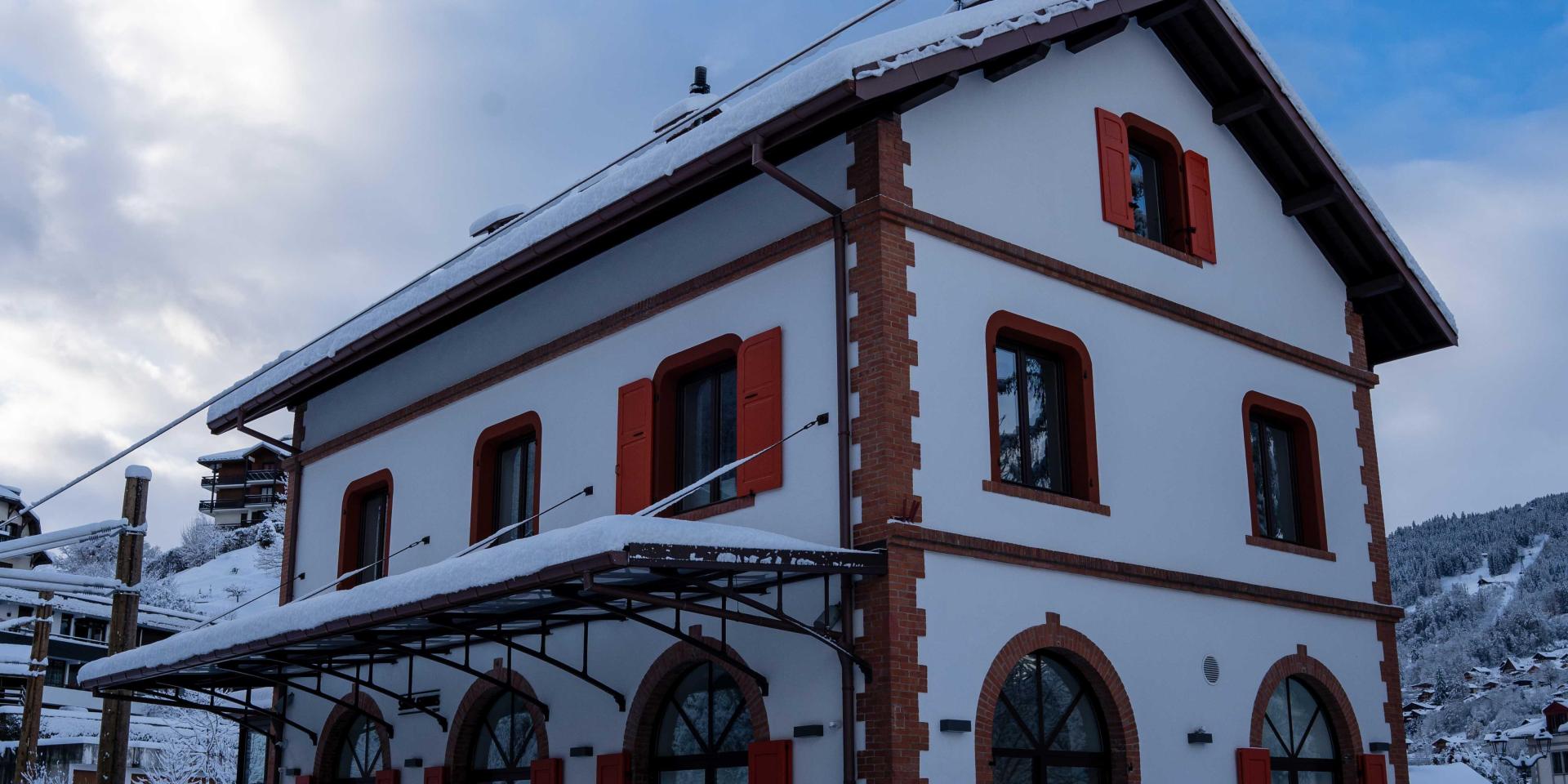 Mont-Blanc tramway station