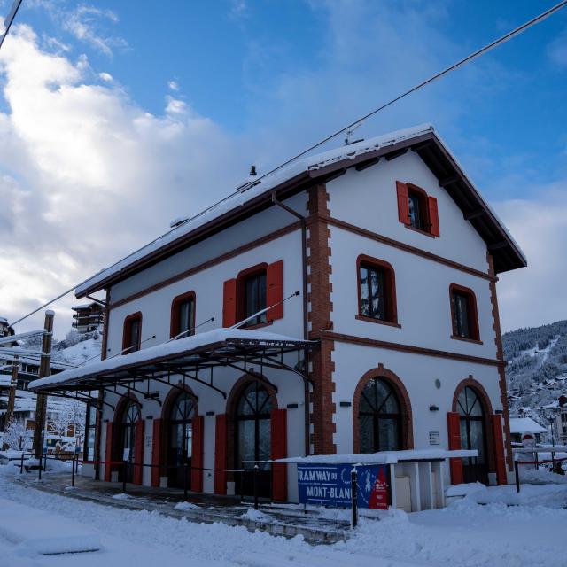 Mont-Blanc tramway station