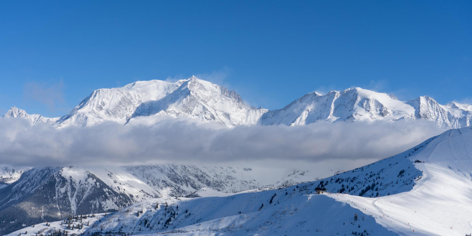 Saint-Gervais Mont-Blanc in inverno