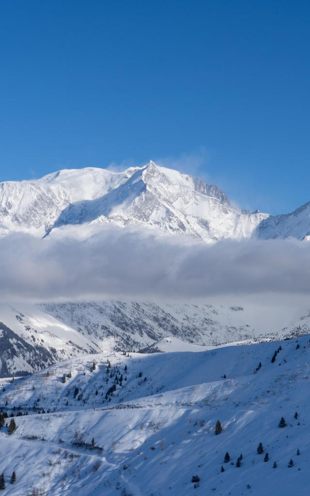 Saint-Gervais Mont-Blanc in winter