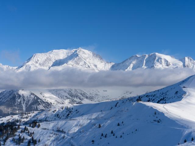 Saint-Gervais Mont-Blanc in winter