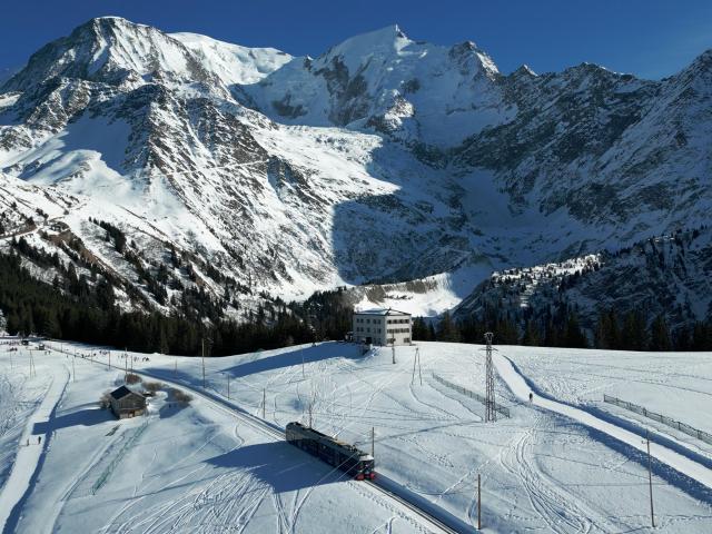 Il tram del Monte Bianco