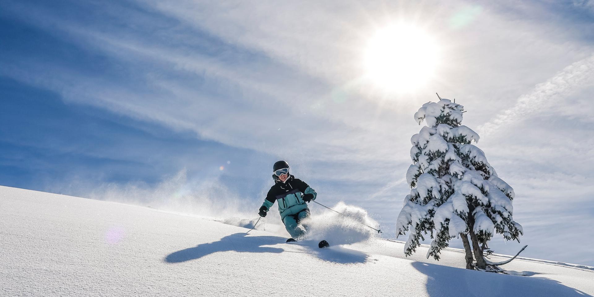 Skiing in Saint-Gevais Mont-Blanc