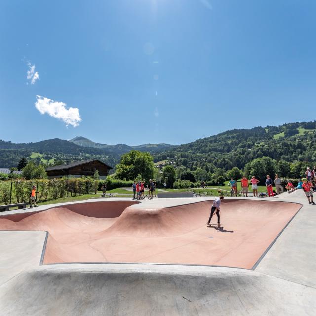 Skatepark de Saint-Gervais Mont-Blanc