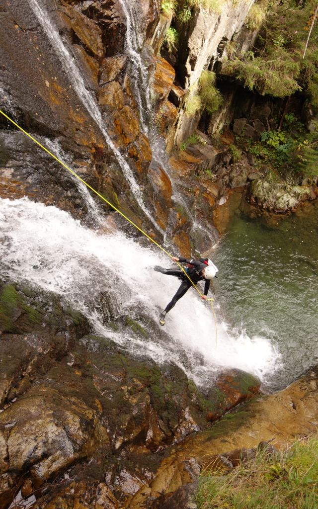 Canyoning à Saint-Gervais Mont-Blanc