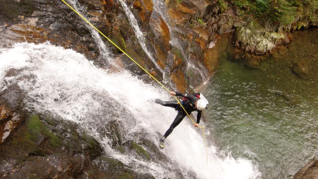 Canyoning a Saint-Gervais Mont-Blanc