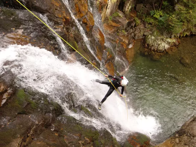 Canyoning à Saint-Gervais Mont-Blanc