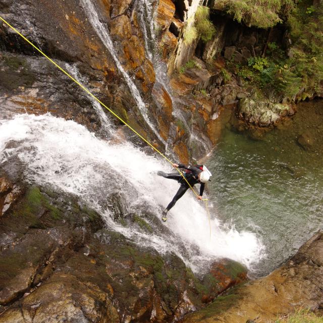 Canyoning in Saint-Gervais Mont-Blanc