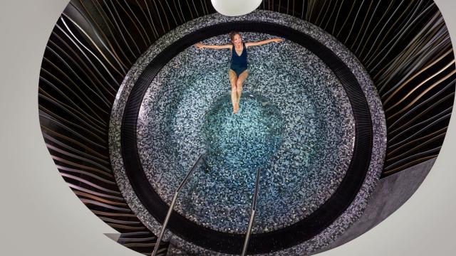 The Mont Blanc baths