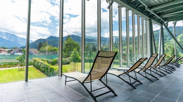 Une piscine parfaitement équipée