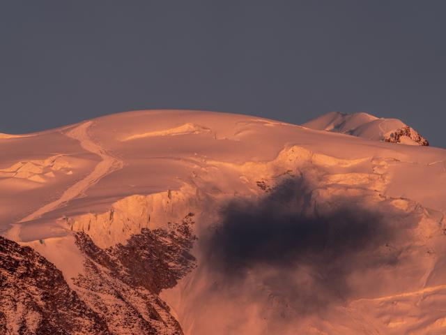 To the summit of Mont Blanc