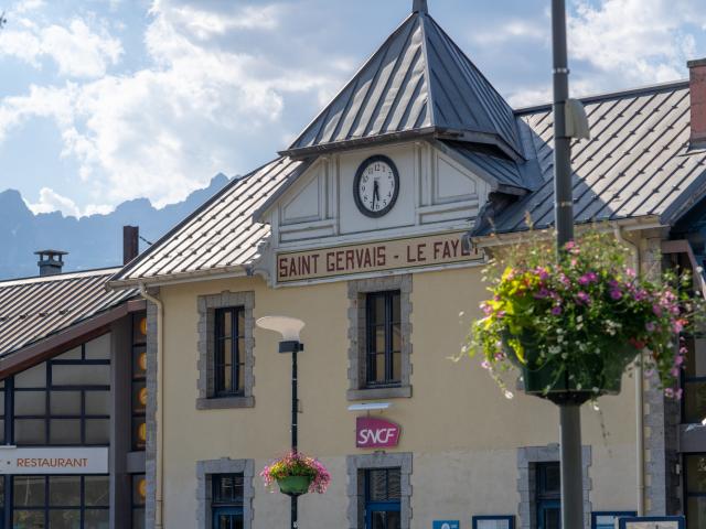 Saint-Gervais les Bains - Le Fayet SNCF train station