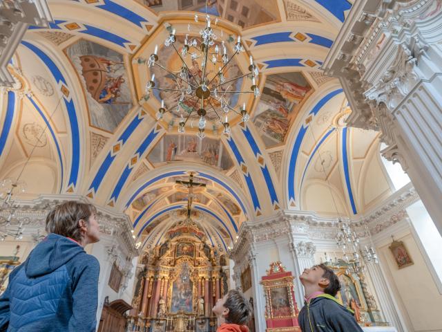 Visite de l'église de Saint-Nicolas