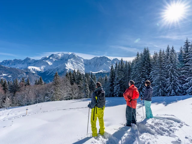 Snowshoeing in Saint-Gervais Mont-Blanc