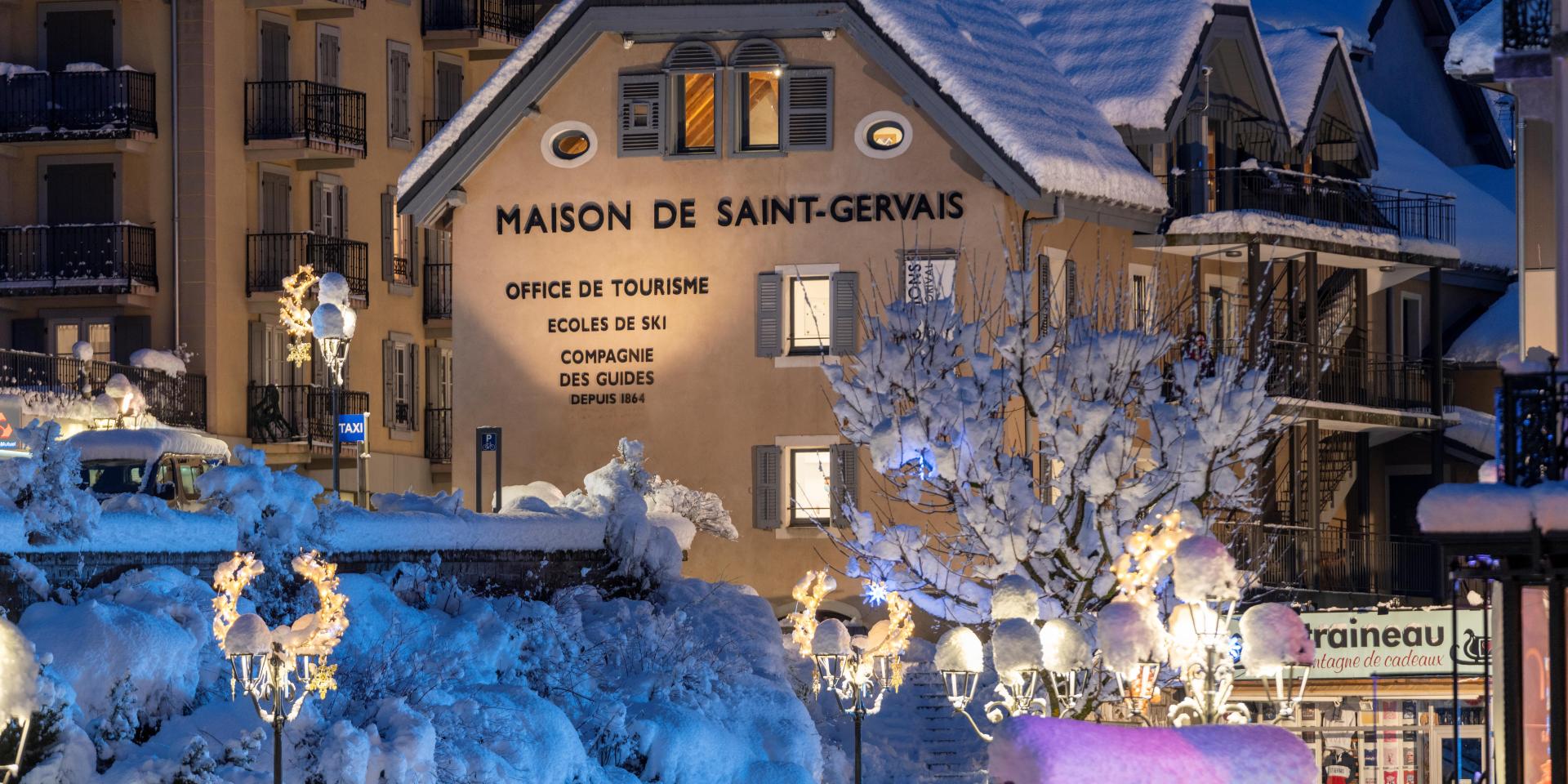 Maison de Saint-Gervais and tourist office