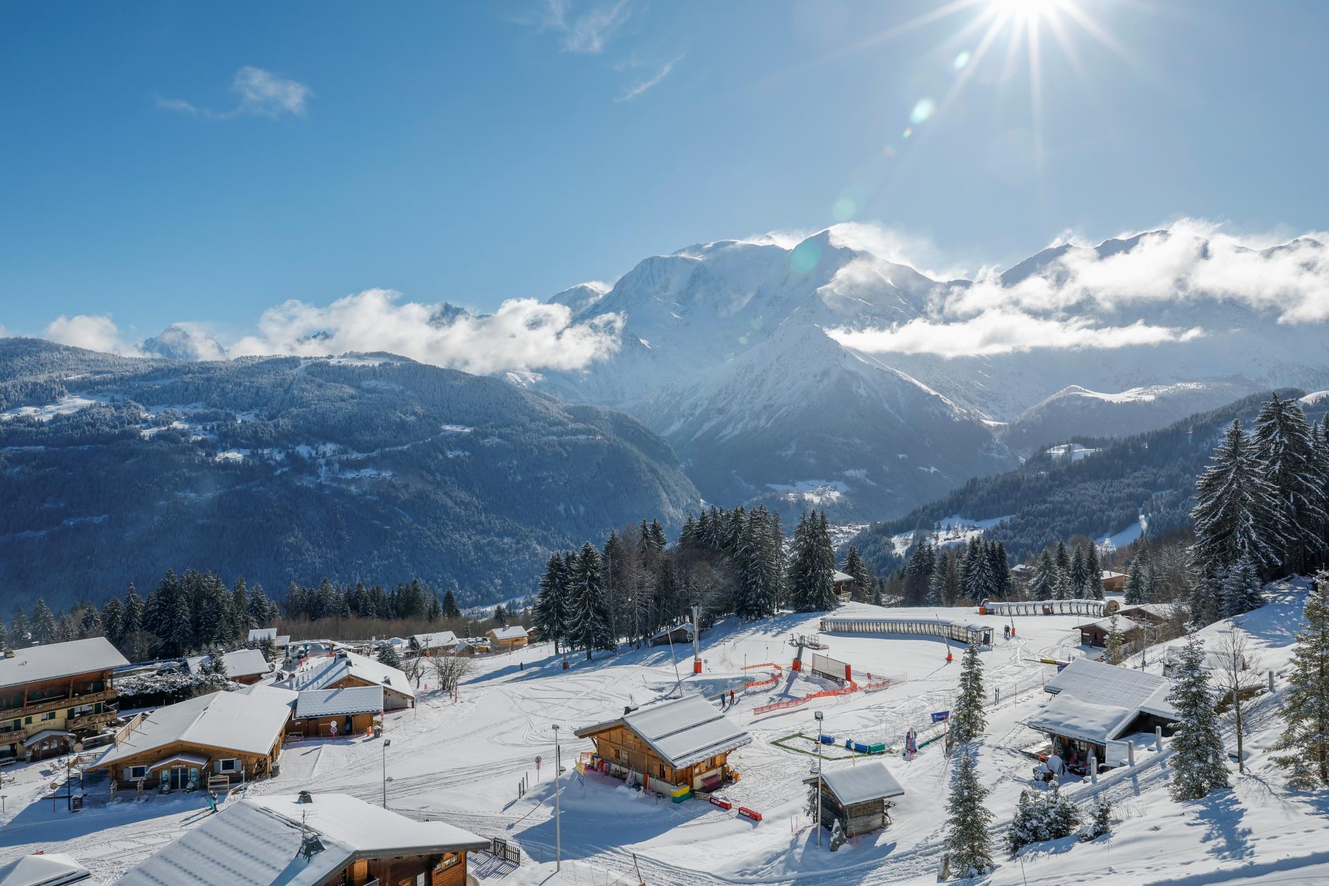 Le Bettex nel comprensorio sciistico di Évasion Mont-Blanc