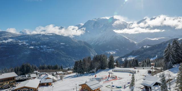 Le Bettex du domaine skiable Évasion Mont-Blanc