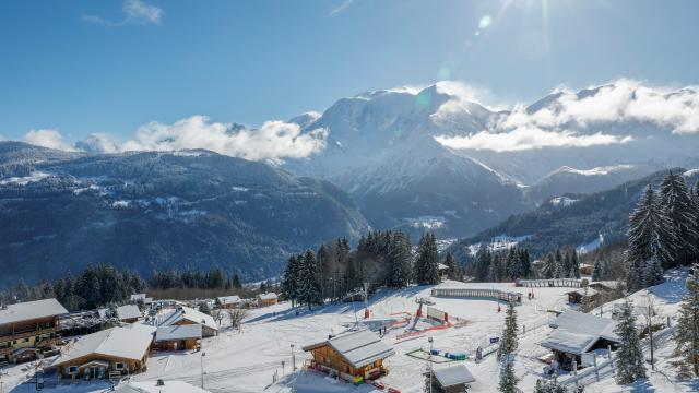 Le Bettex in the Évasion Mont-Blanc ski area