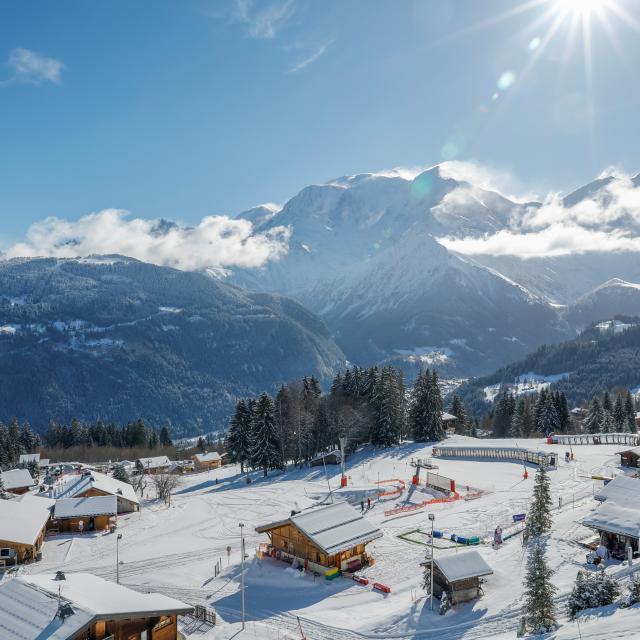 Le Bettex du domaine skiable Évasion Mont-Blanc