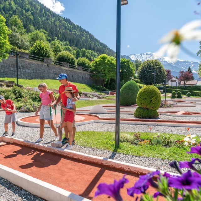 Minigolf à Saint-Gervais