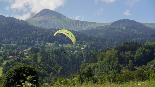 Parapente à Saint-Gervais Mont-Blanc