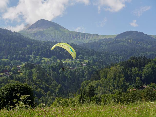 Parapente à Saint-Gervais Mont-Blanc