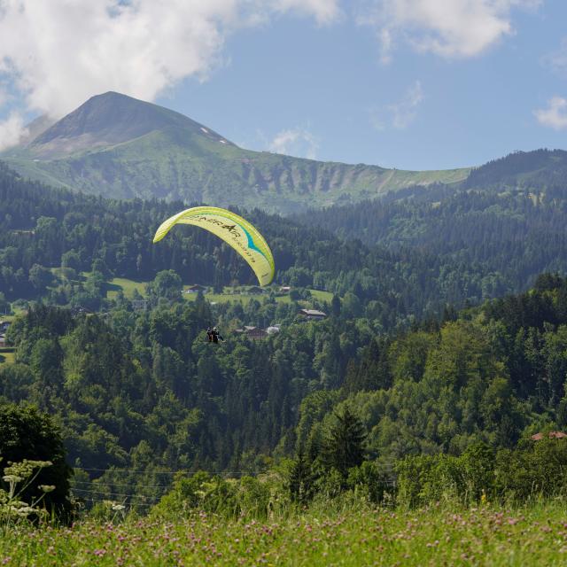 Parapente à Saint-Gervais Mont-Blanc