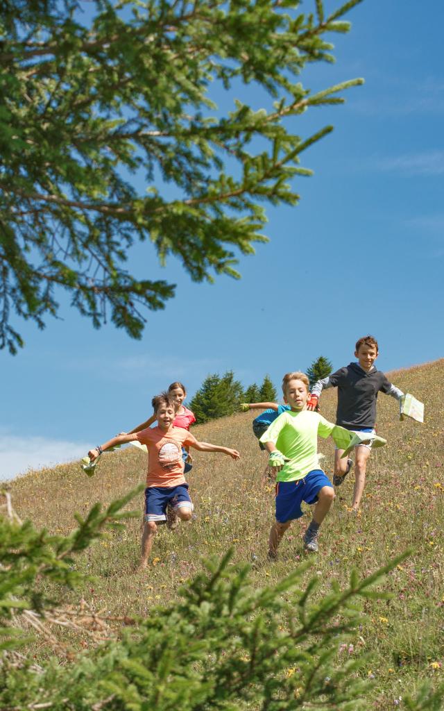 Family orienteering race