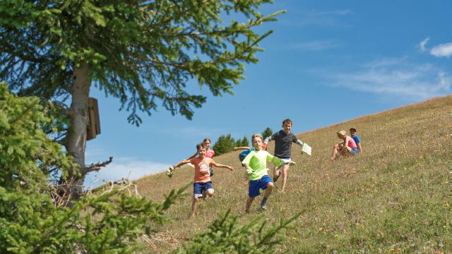 Family orienteering race