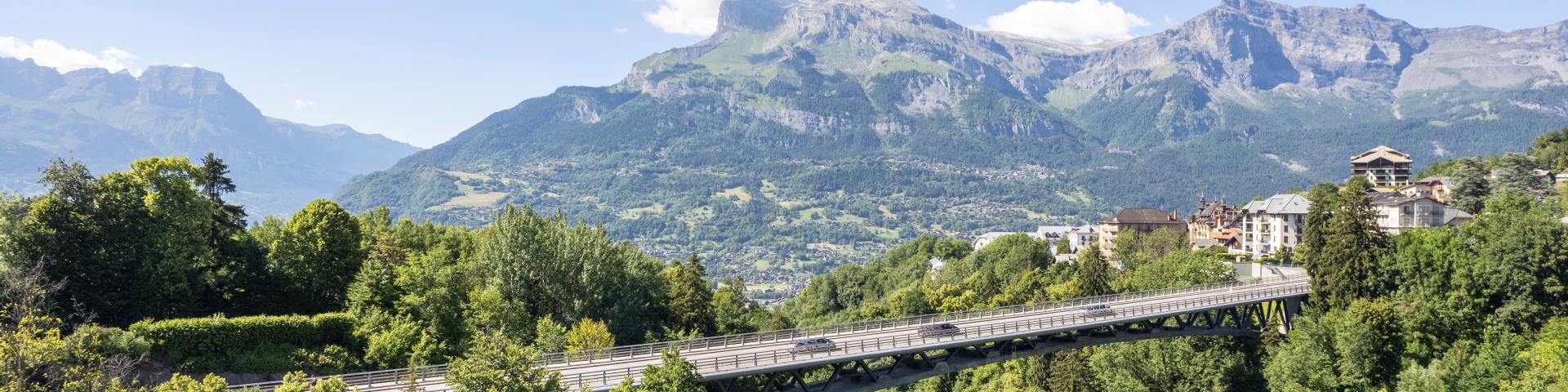 Saint-Gervais Mont-Blanc bridge