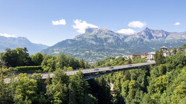 Saint-Gervais Mont-Blanc bridge