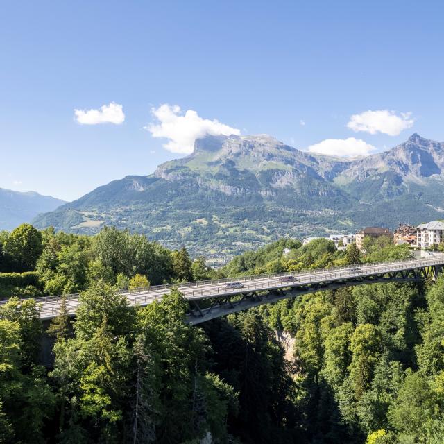 Saint-Gervais Mont-Blanc bridge