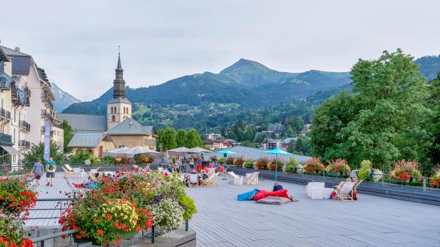 Centre du village de Saint-Gervais